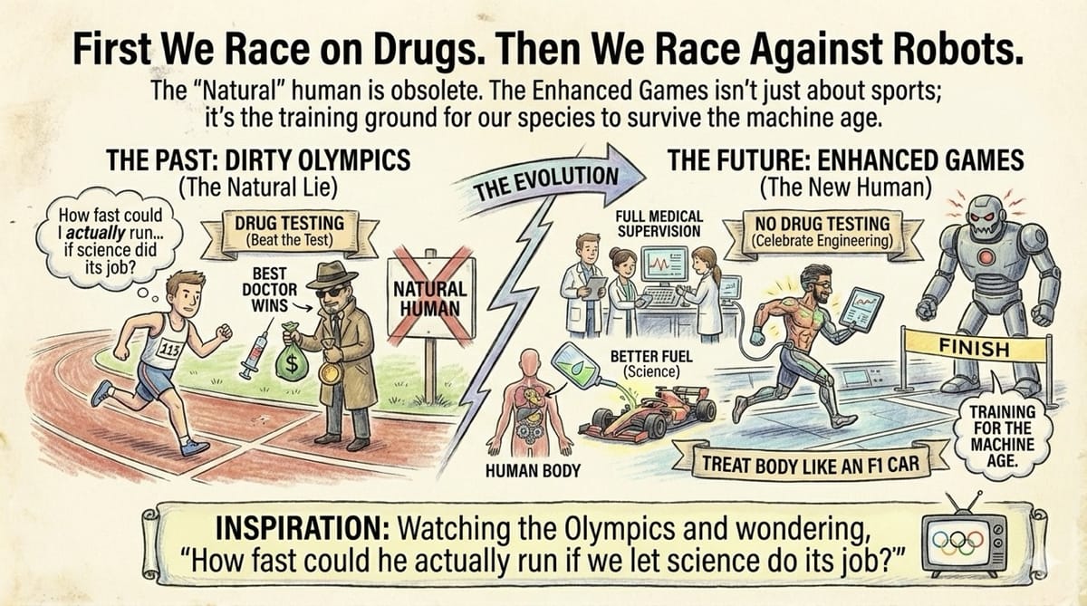 First We Race on Drugs. Then We Race Against Robots.