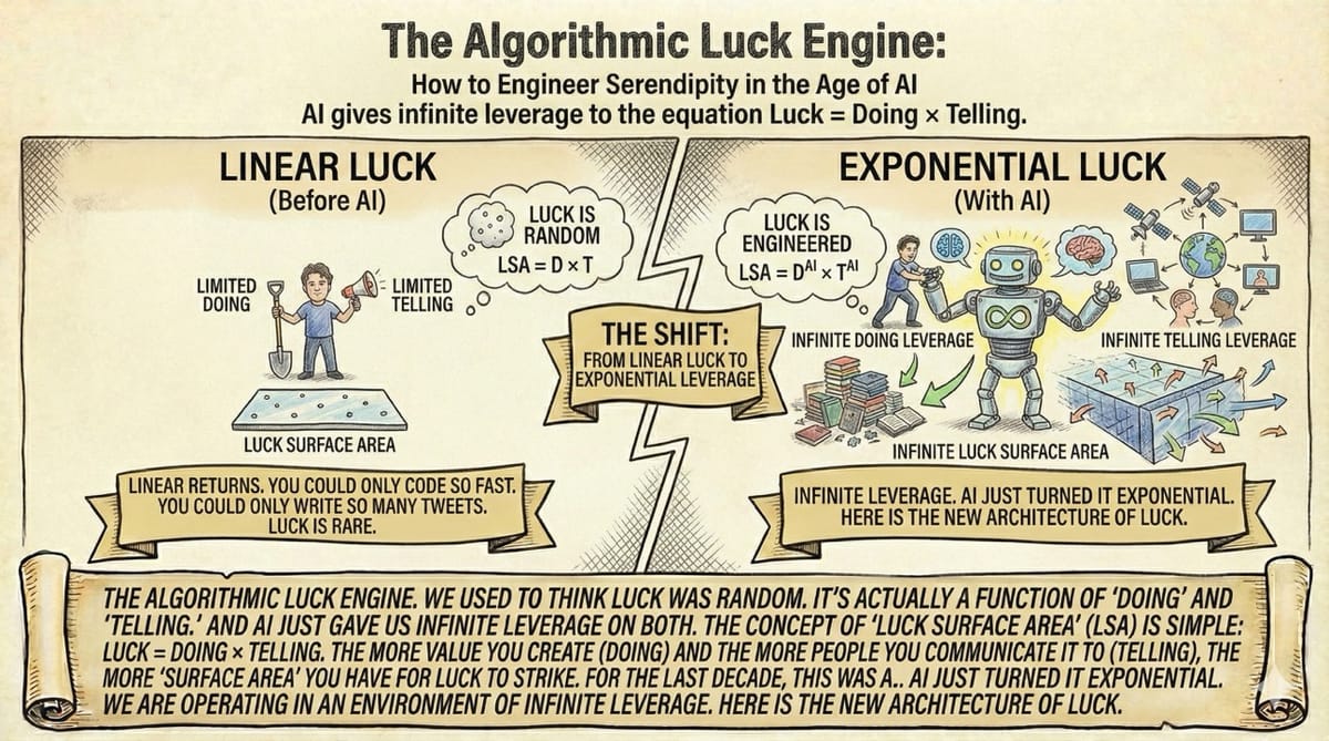 The Algorithmic Luck Engine: How to Engineer Serendipity in the Age of AI