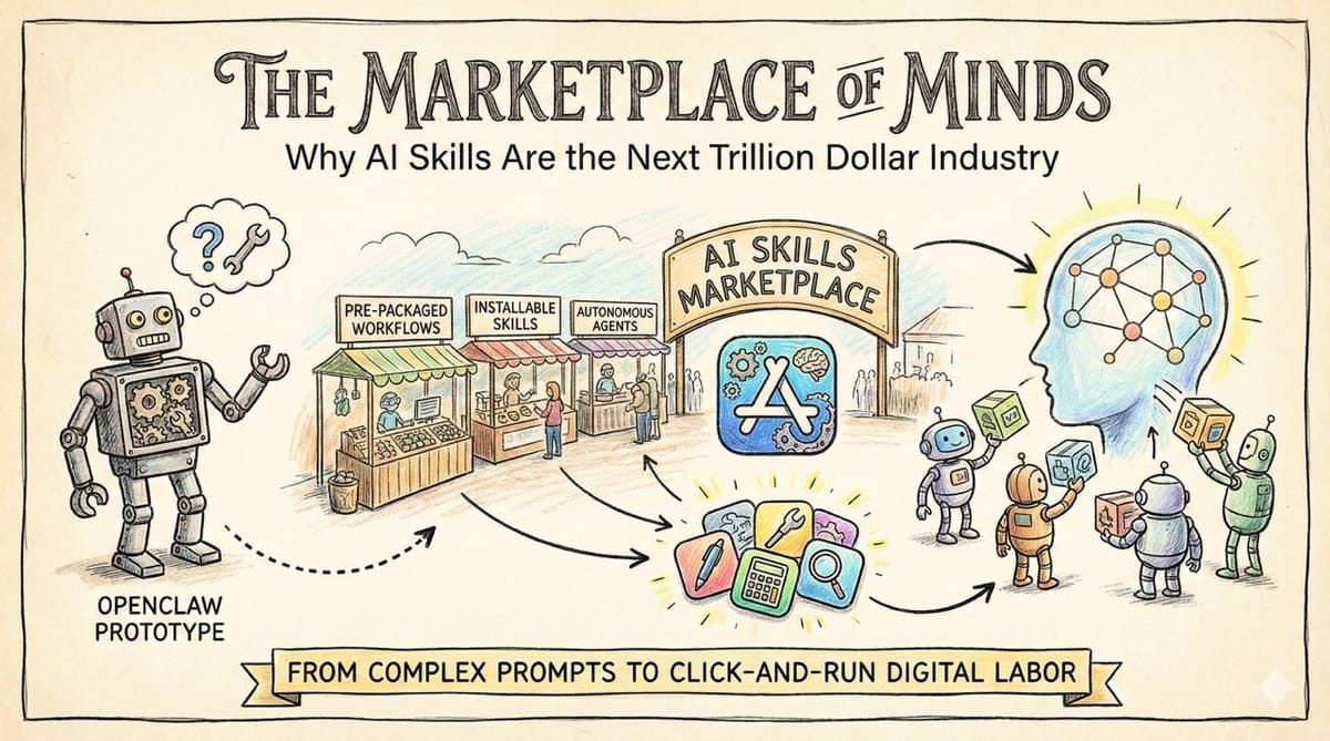 Why AI Skills Are the Next Trillion Dollar Industry (The Marketplace of Minds)
