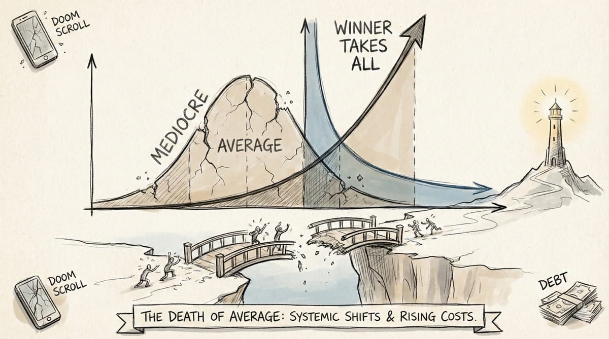 The Death of Average: Why the Cost of Being Mediocre is Ruining the Next Generation