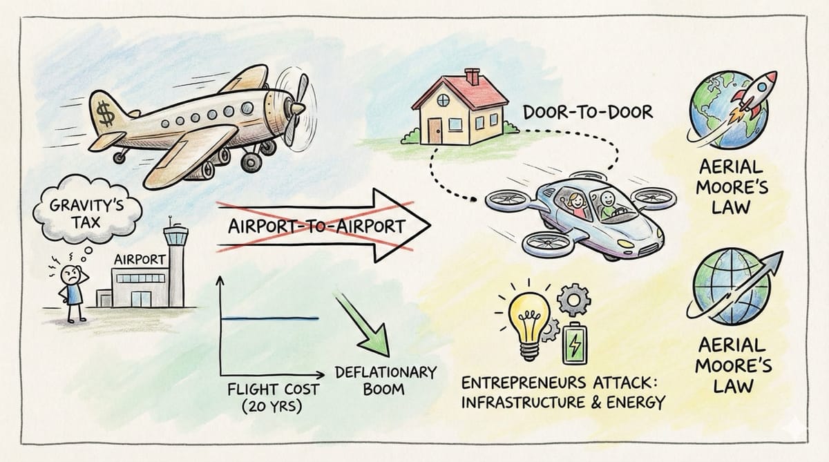 The End of Gravity's Tax: How Entrepreneurs Are Finally Making Flying Affordable