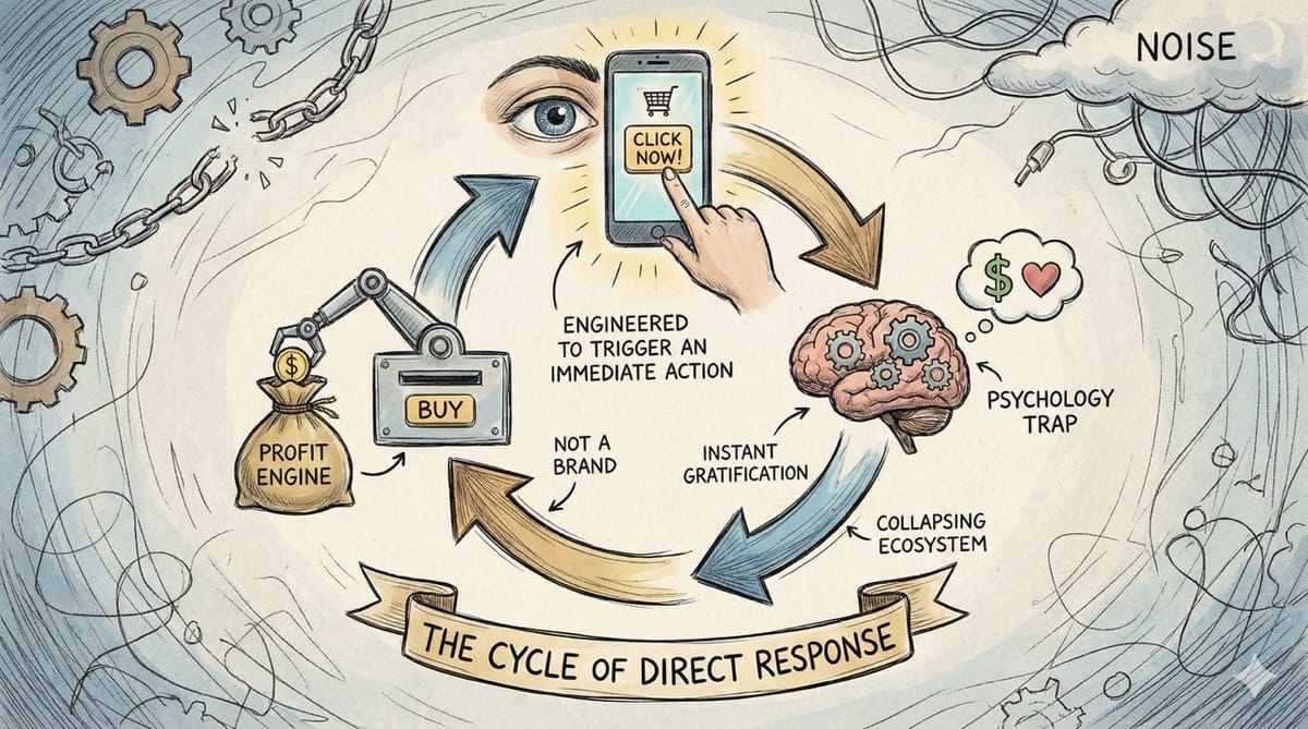 The Cycle of Direct Response: Why We Click and How It Kills the Internet