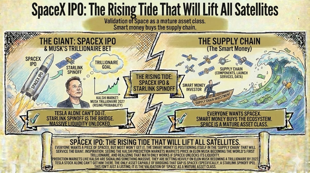 SpaceX IPO: The Rising Tide That Will Lift All Satellites