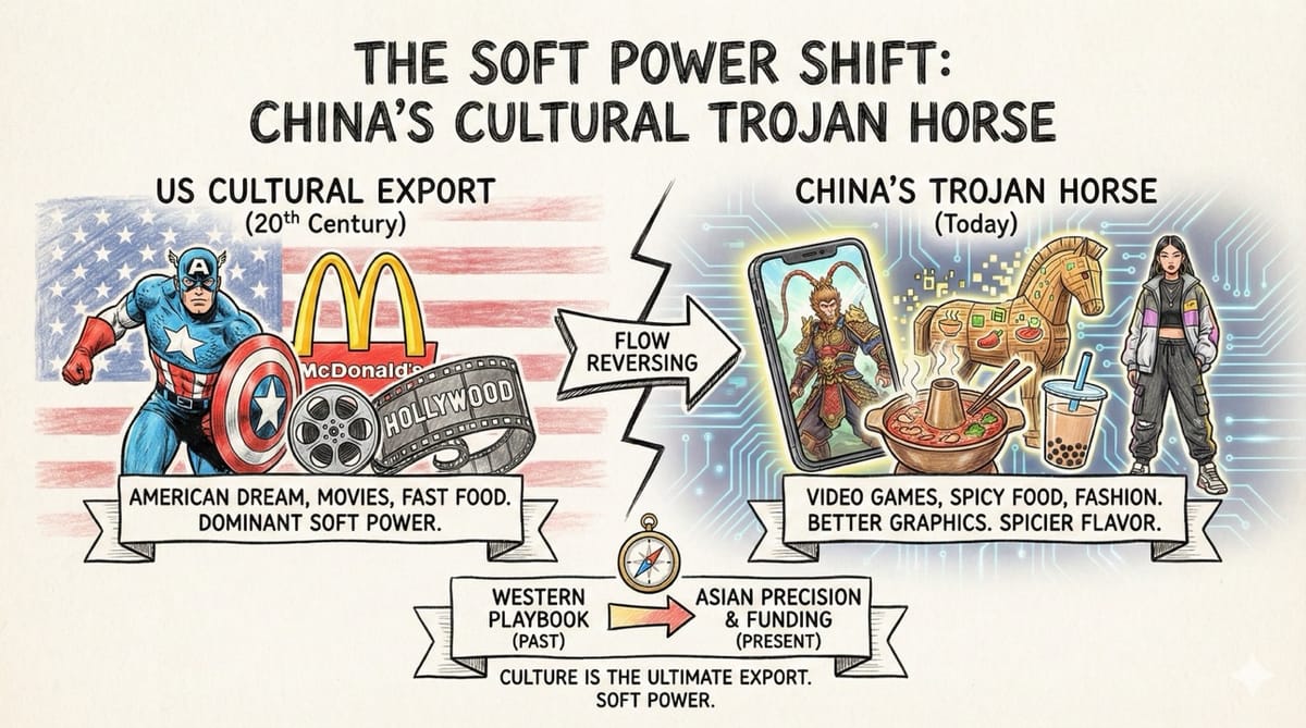 The Soft Power Shift: How Video Games and Food Are China’s Trojan Horse