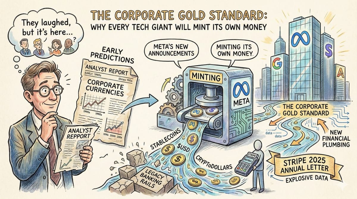 The Corporate Gold Standard: Why Every Tech Giant Will Mint Its Own Money