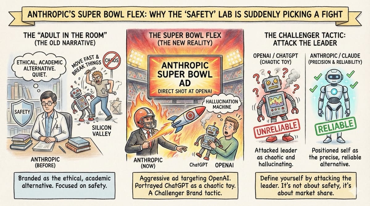 Anthropic’s Super Bowl Flex: Why the "Safety" Lab is Suddenly Picking a Fight
