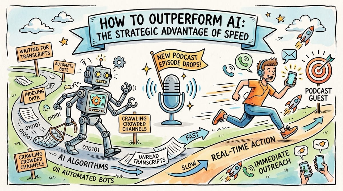 How to Outperform AI: The Strategic Advantage of Speed