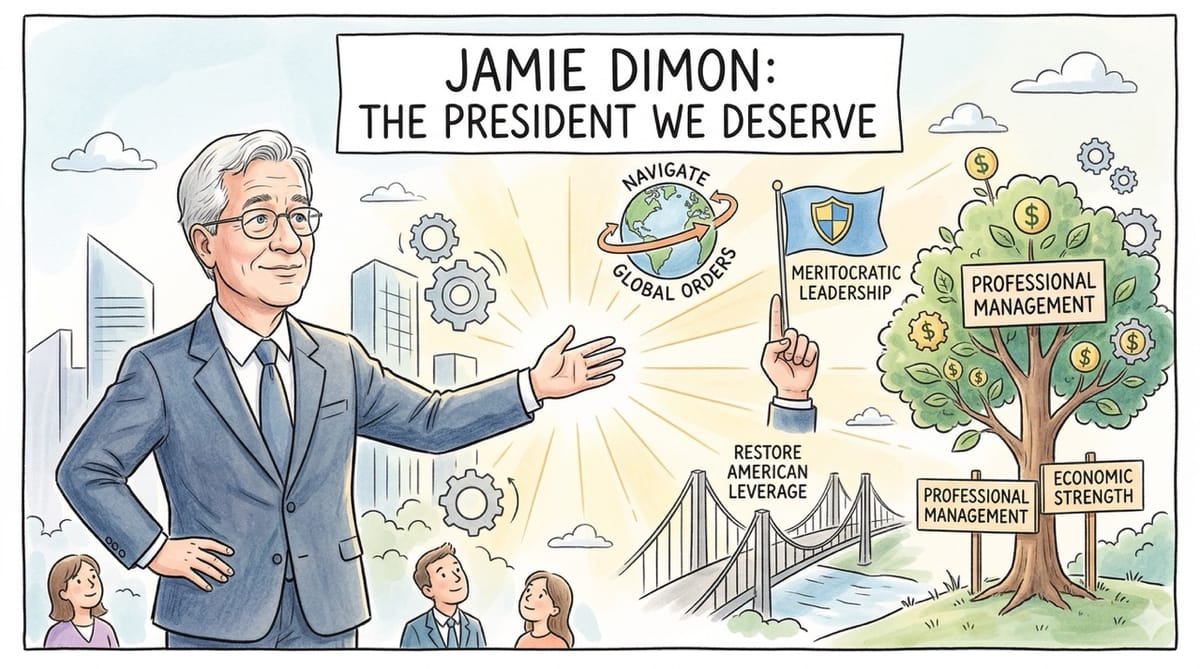 Jamie Dimon: The President We Deserve