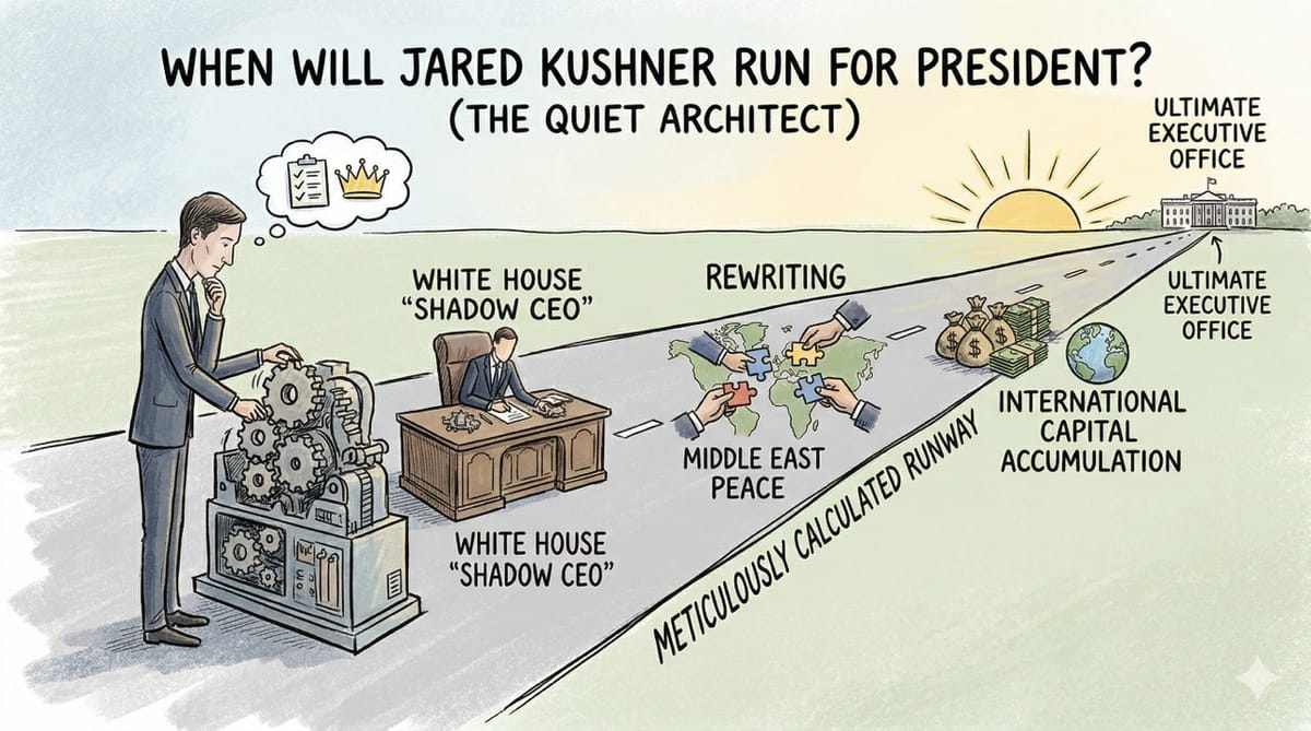 When Will Jared Kushner Run for President? (The Quiet Architect)