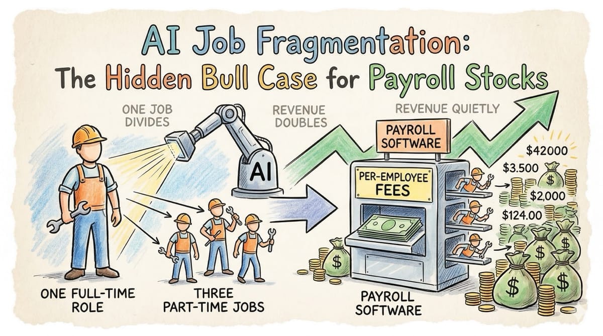 AI Job Fragmentation: The Hidden Bull Case for Payroll Stocks