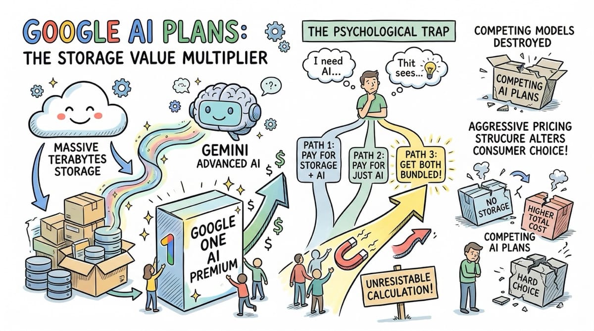 Google AI Plans: The Storage Value Multiplier