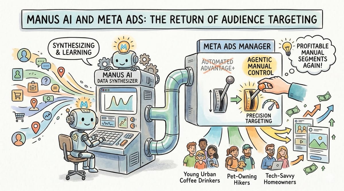 Manus AI and Meta Ads: The Return of Audience Targeting