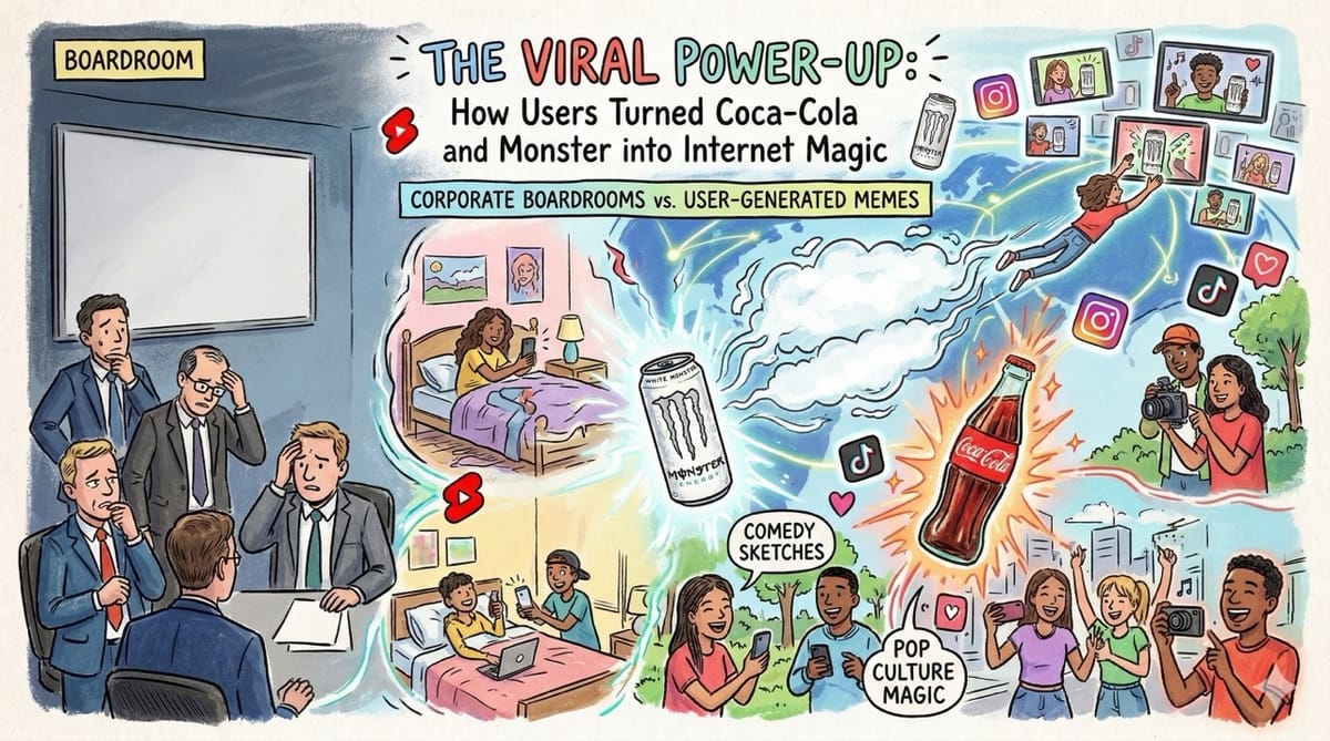 The Viral Power-Up: How Users Turned Coca-Cola and Monster into Internet Magic