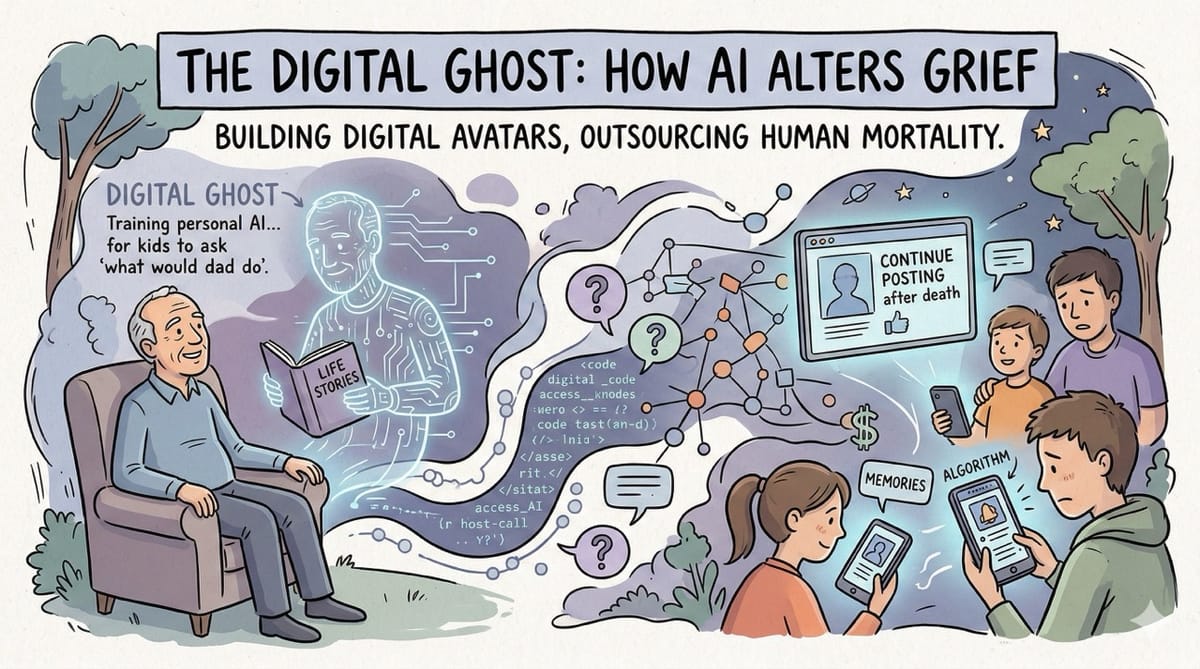 How AI Will Permanently Alter the Human Experience of Grief