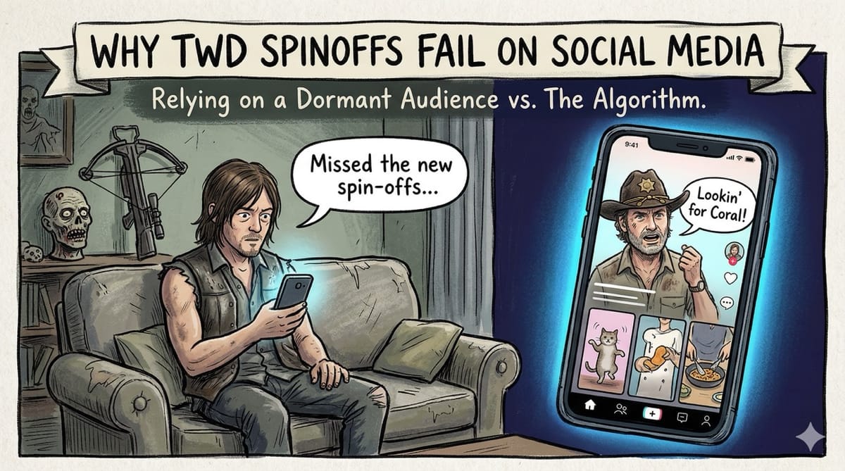 Why AMC's The Walking Dead Spinoffs Fail on Social Media