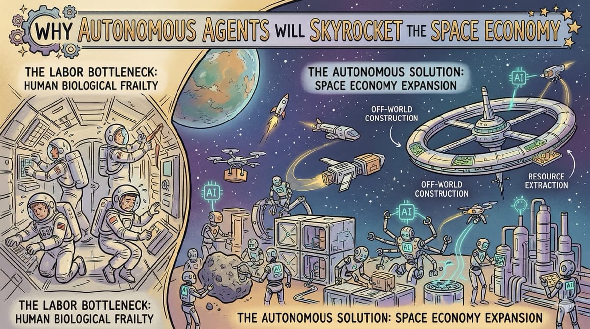 Why Autonomous Agents Will Skyrocket the Space Economy