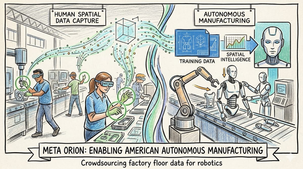 Meta Orion: The Glasses That Will Enable American Autonomous Manufacturing