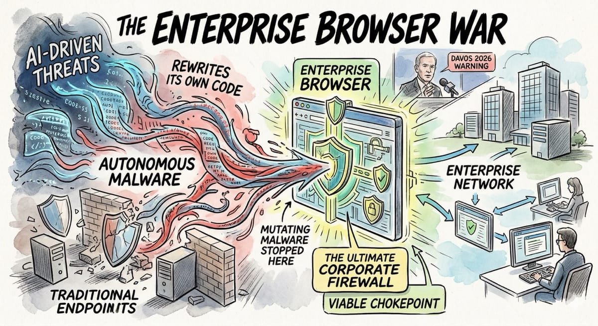Autonomous Malware and The Enterprise Browser War