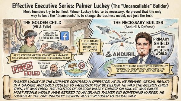 Effective Executive Series: Palmer Luckey (The "Uncancellable" Builder)