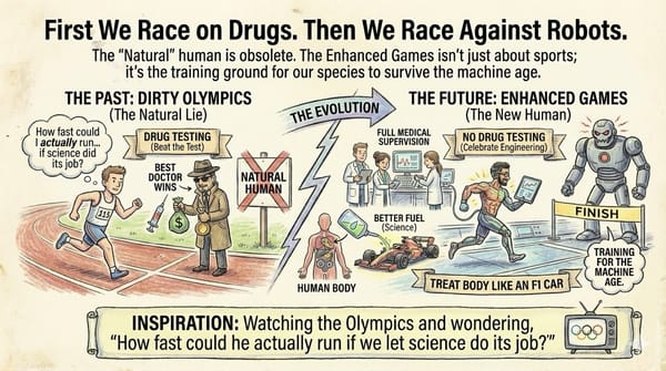 First We Race on Drugs. Then We Race Against Robots.