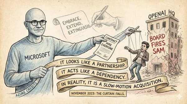 Microsoft Could Save OpenAI (But They Won’t)