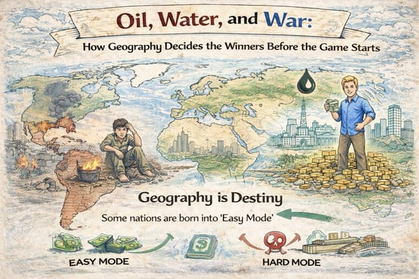 Oil, Water, and War: How Geography Decides the Winners Before the Game Starts
