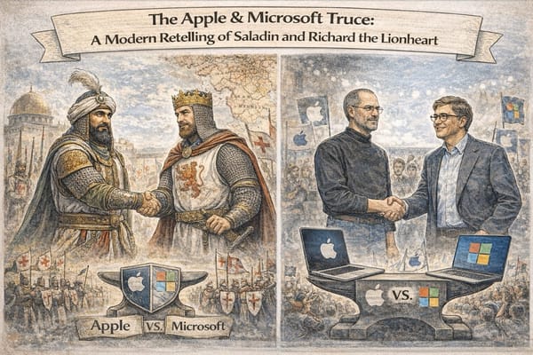 The Apple & Microsoft Truce: A Modern Retelling of Saladin and Richard the Lionheart