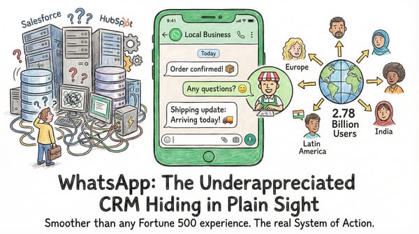 WhatsApp: The Underappreciated CRM Hiding in Plain Sight