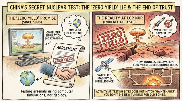 China’s Secret Nuclear Test: The "Zero Yield" Lie and the End of Trust