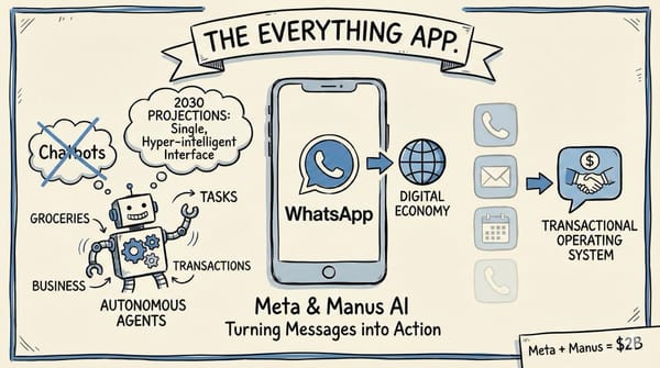How Meta and Manus AI Are Turning WhatsApp Into a Digital Economy (The Everything App)