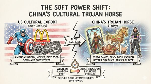 The Soft Power Shift: How Video Games and Food Are China’s Trojan Horse