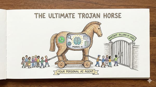 The Ultimate Trojan Horse: Why WhatsApp Will Become Your Personal AI Agent