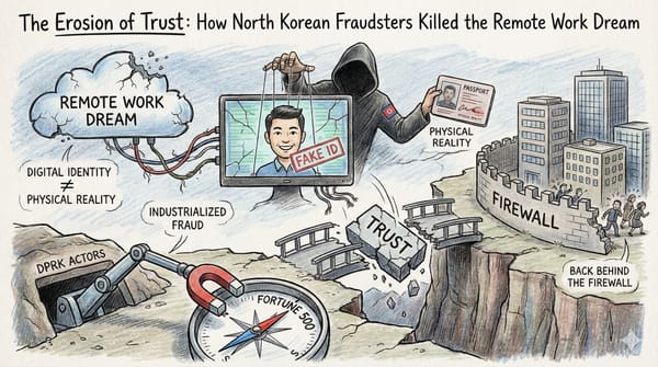 The Erosion of Trust: How North Korean Fraudsters Killed the Remote Work Dream