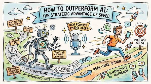 How to Outperform AI: The Strategic Advantage of Speed