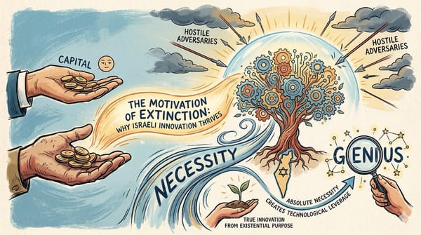 The Motivation of Extinction: Why Israeli Innovation Thrives