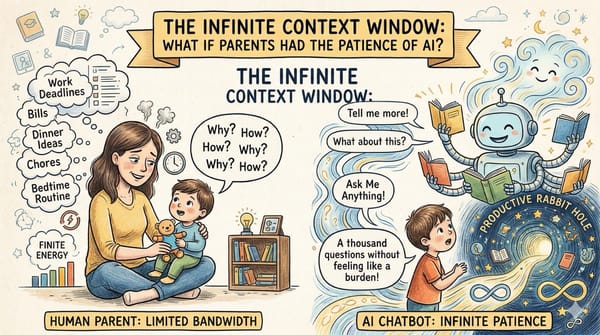 The Infinite Context Window: What If Parents Had the Patience of AI?