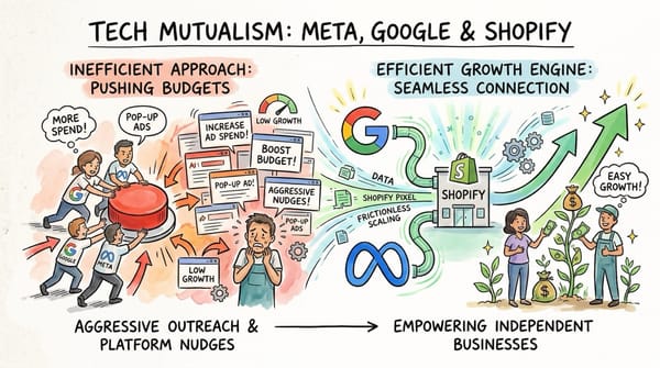 Why Meta and Google Should Support Shopify's Growth: The Tech Mutualism