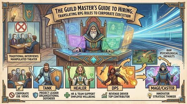 The Guild Master's Guide to Hiring: Translating RPG Roles to Corporate Execution